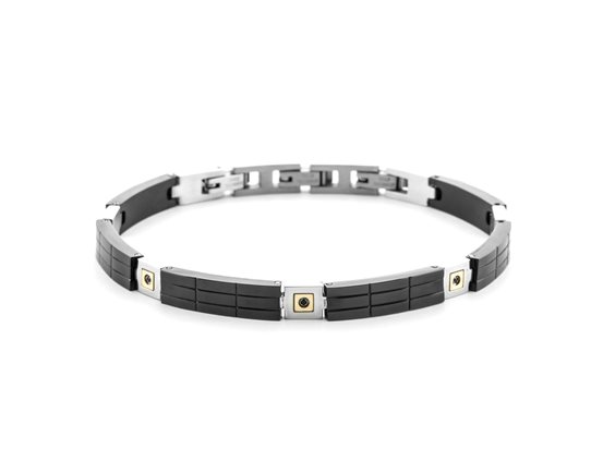 Bracciale 4US: Cesare Paciotti Uomo in Acciaio 4UBR6938 - 4UBR6938